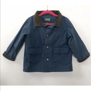 LL Bean Canvas Chore Coat 4T